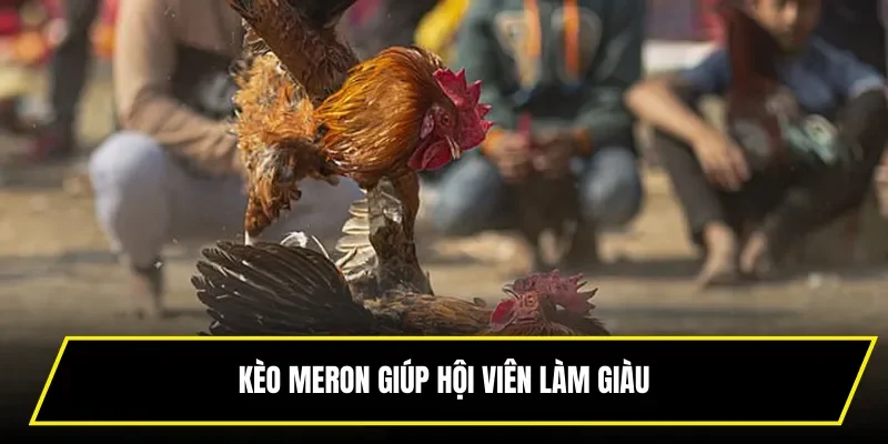 Kèo Meron giúp hội viên làm giàu